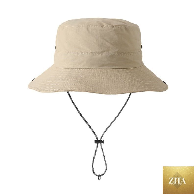 Zita La Belle Elite wide-brim UV protection nylon sun hat, breathable outdoor hat for women and men, with a broad brim for sun shielding.