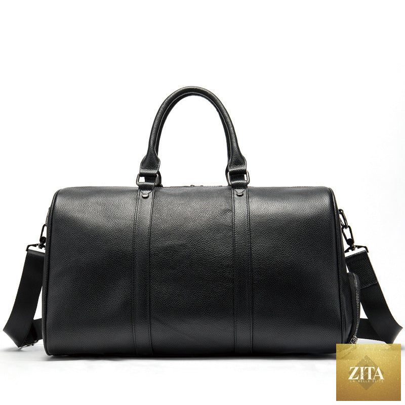 Large men's travel bag by Social Buzz eSIMs, multifunctional outdoor travel bag with multiple compartments and sturdy handles.