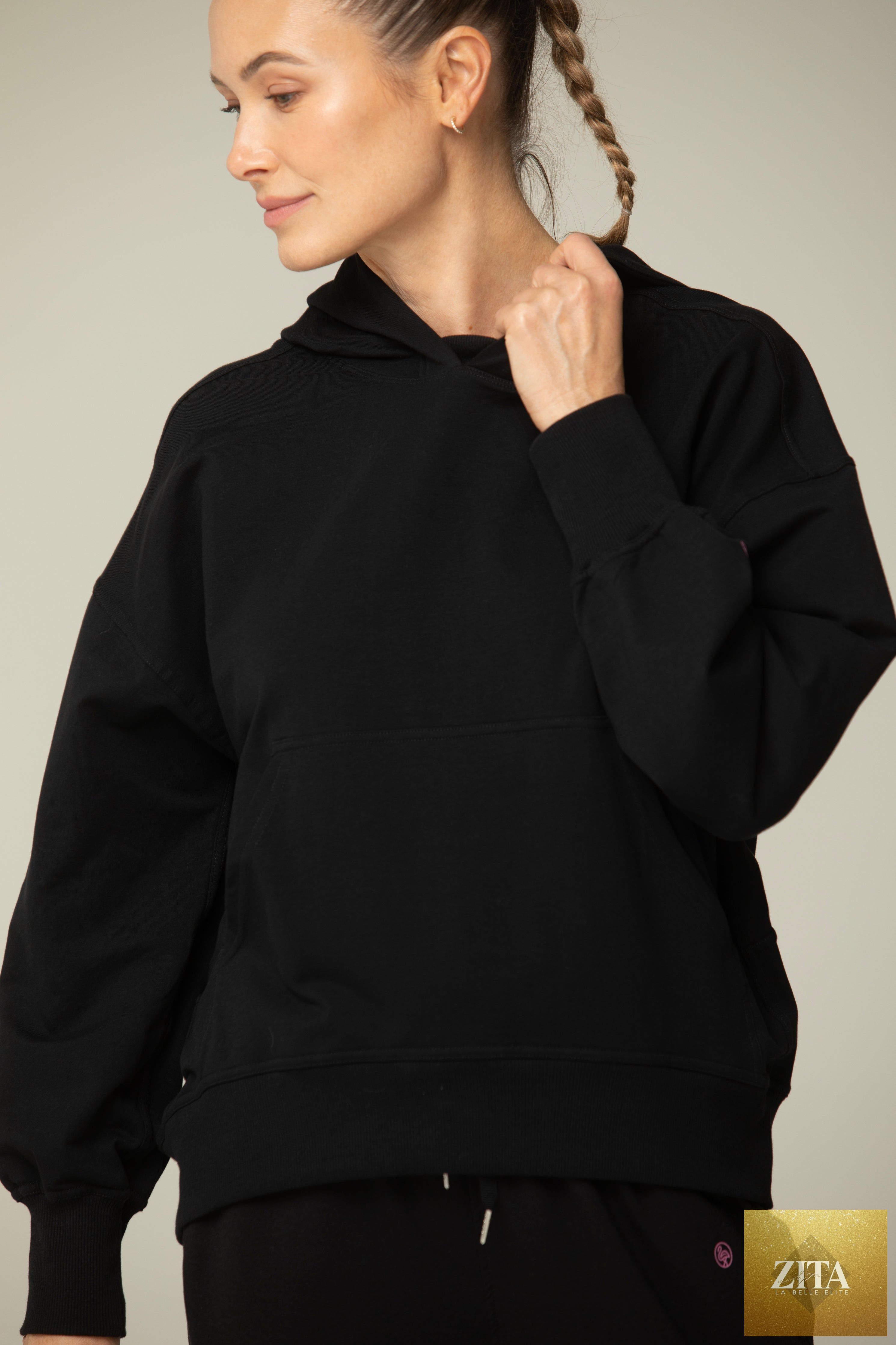 Luna Relaxed Fit Jogger Pants – Everyday Women’s Lounge & Athleisure Wear | Black