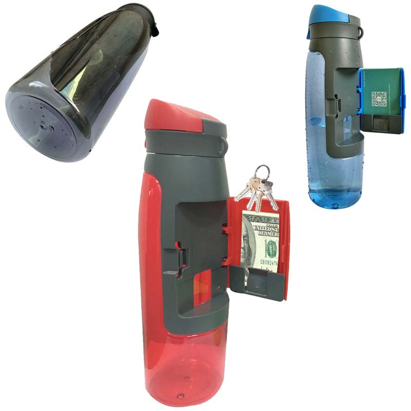 Water Bottle Shape Surprise Secret Diversion Hidden Security Maroon Asteria