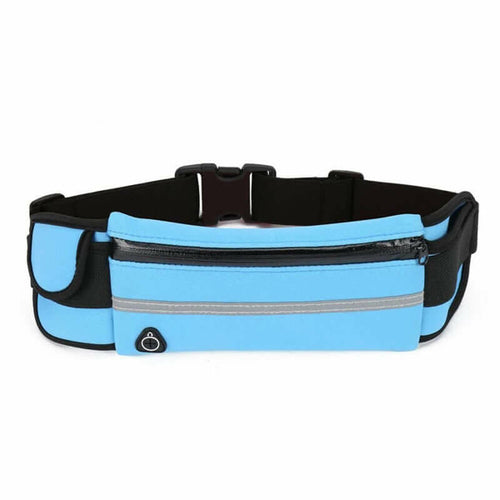 Velocity Water-Resistant Sports Running Belt and Fanny Pack for Black Lavender
