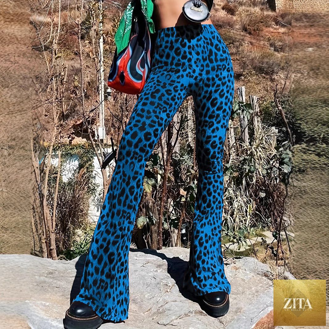 Women's printed sexy yoga pants featuring vibrant patterns and a comfortable fit, perfect for activewear and casual wear.