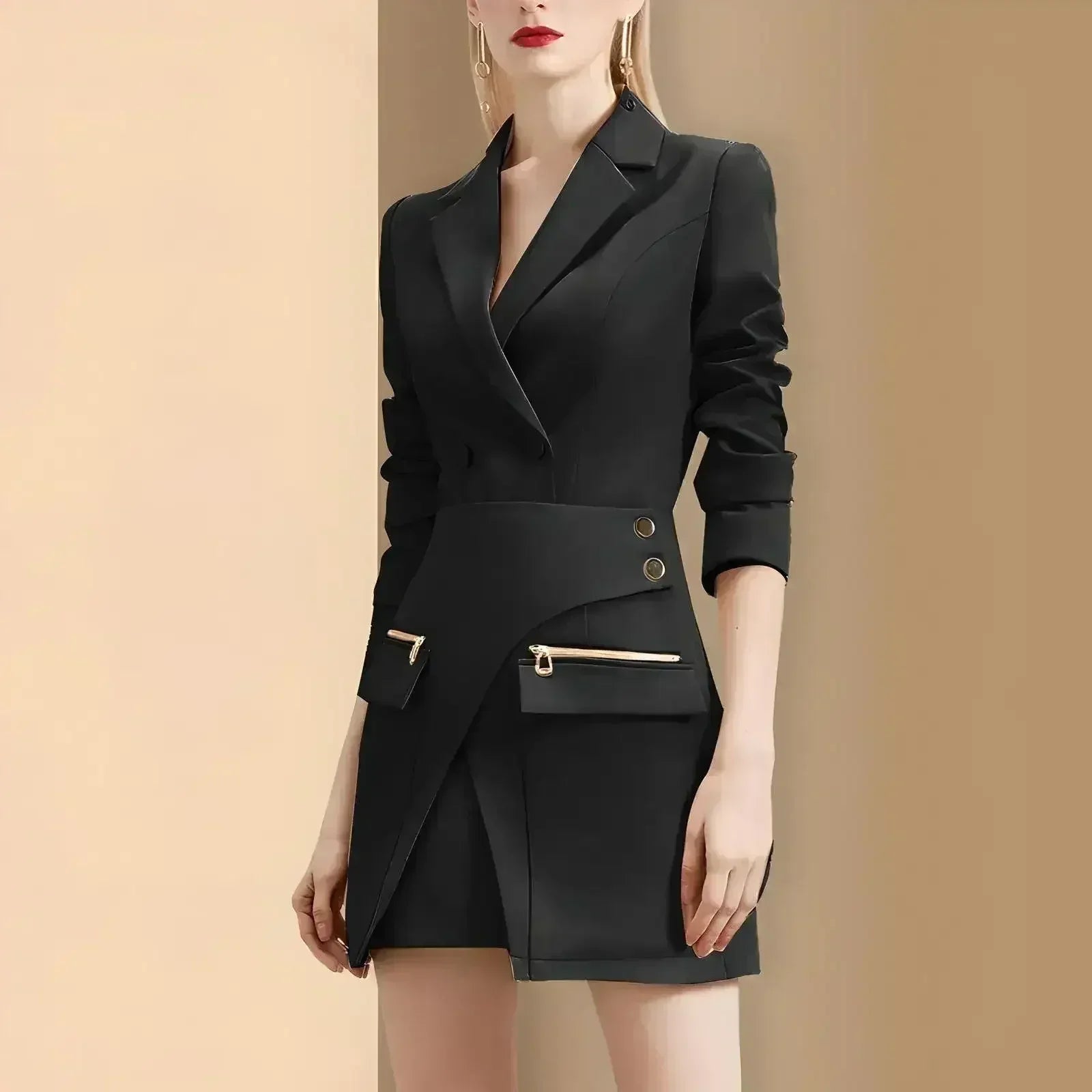 Femstylo OL Office Lady Suit Royal Edge Haute Edition 25 skirt and blazer matching set, professional women's business attire.
