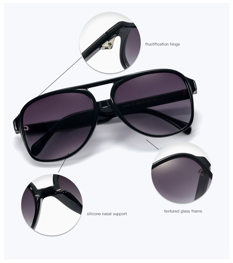 Vintage Retro Oversized Women Fashion Sunglasses