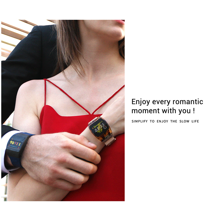 Smart Watch Health Monitoring Arc Glass Wristband