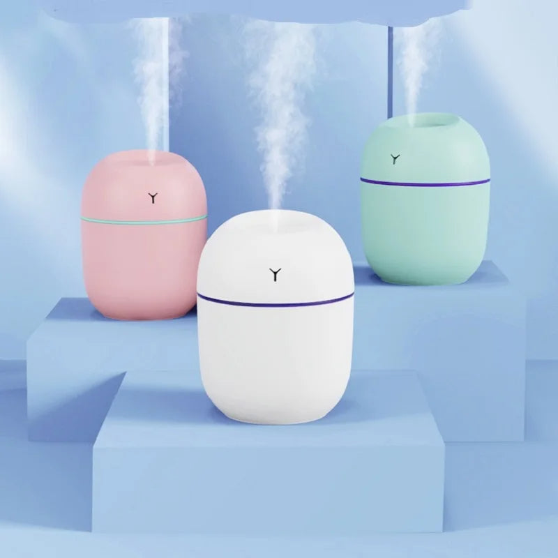 Portable Ultrasonic Humidifier USB Aroma Essential Oil Diffuser LED Sky Pandion