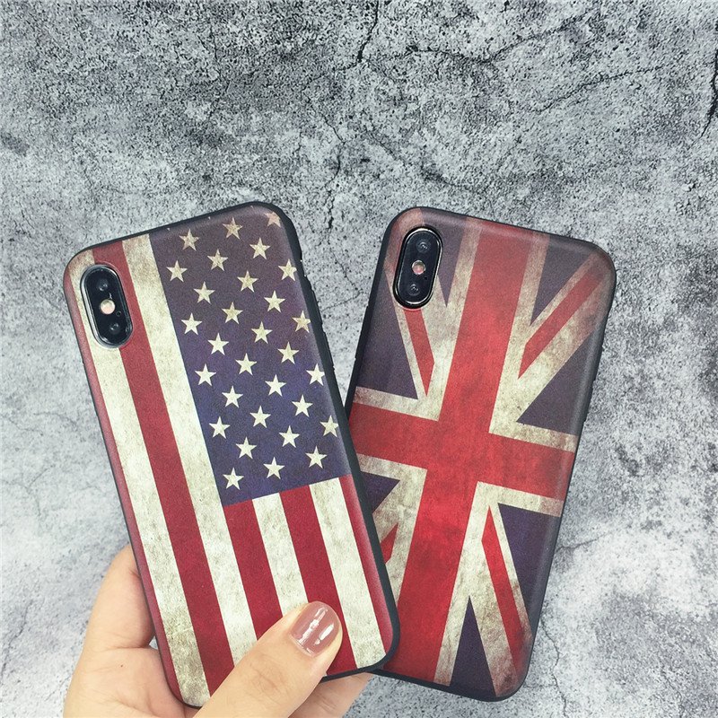 Vintage American Flag iPhone Case