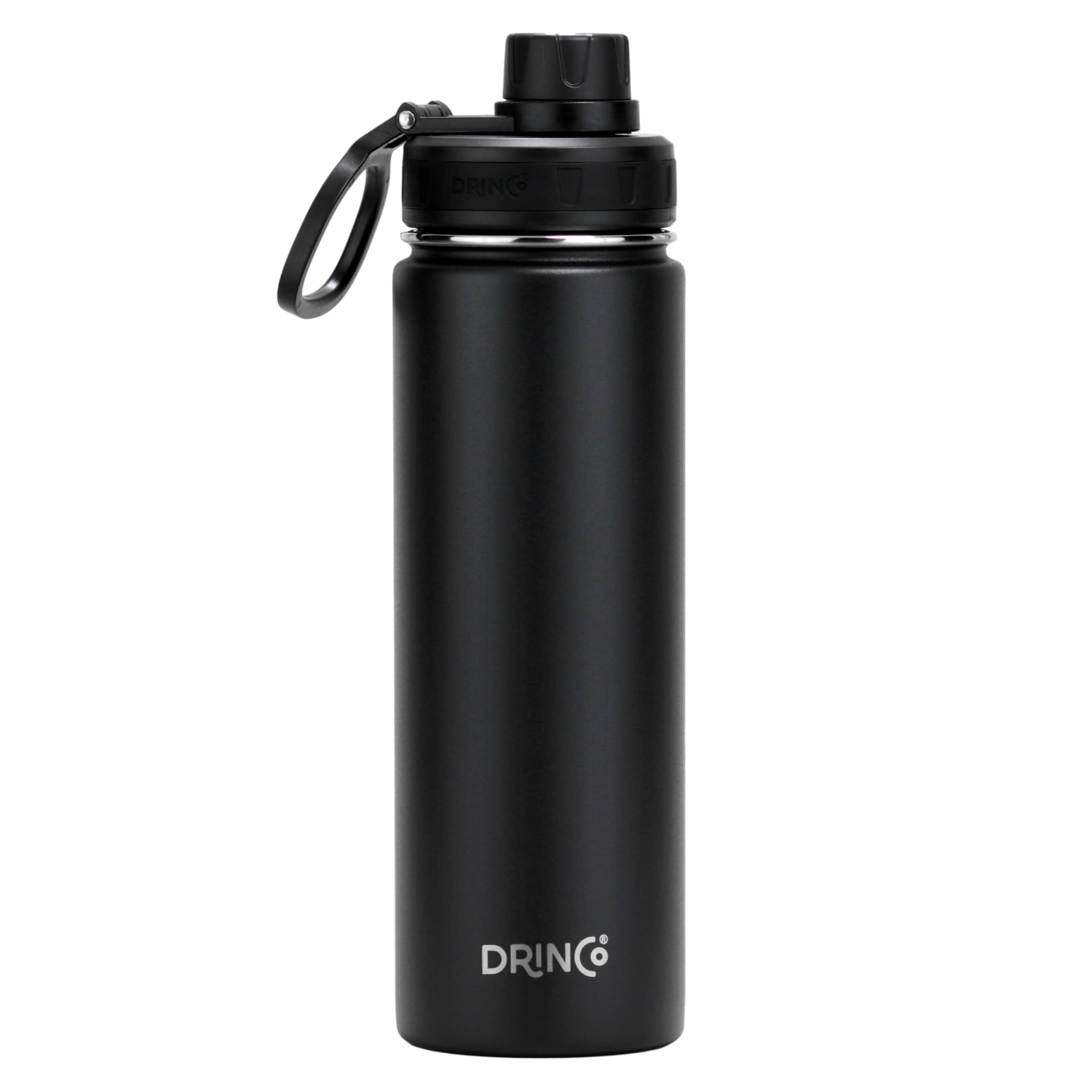 DRINCO® 22oz Stainless Steel Sport Water Bottle - Black Orchid Lavender