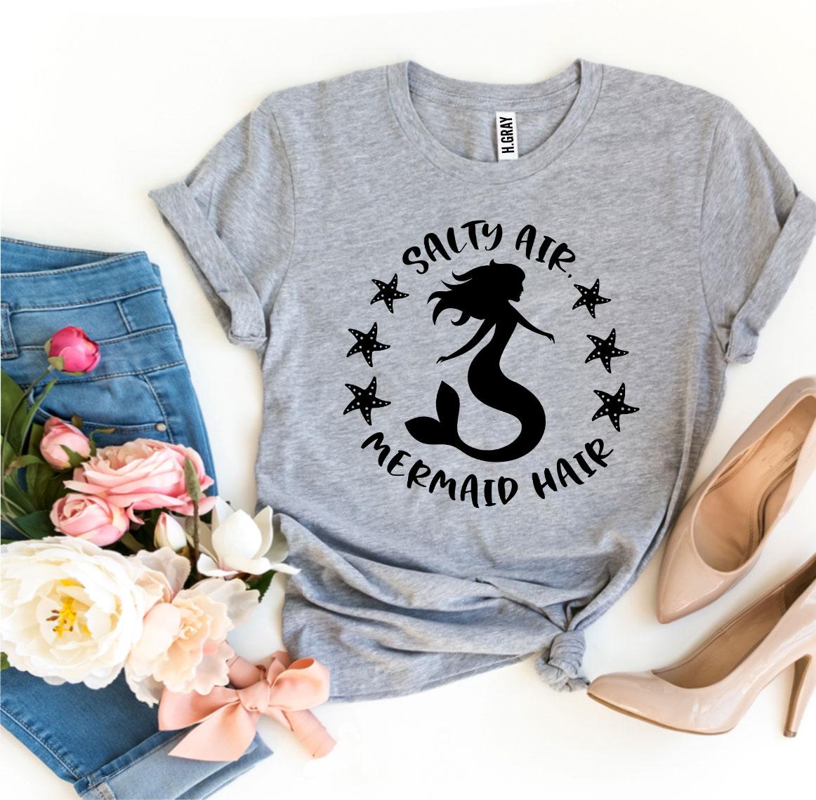 Salty Air Mermaid Hair T-shirt Agate