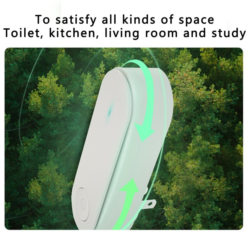 Plug In Air Purifier Mini Eliminator Freshener Air Cleaner Teal Simba