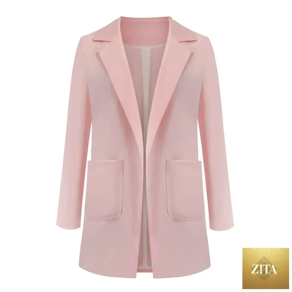 Femstylo autumn women's slim blazer suit jacket, casual office wear, featuring a tailored fit and stylish design.