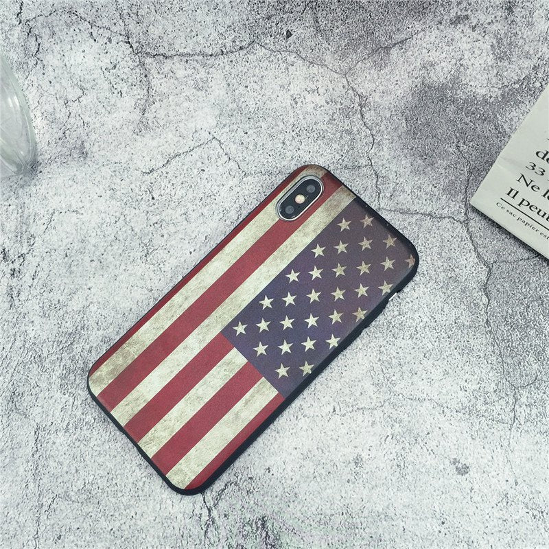 Vintage American Flag iPhone Case