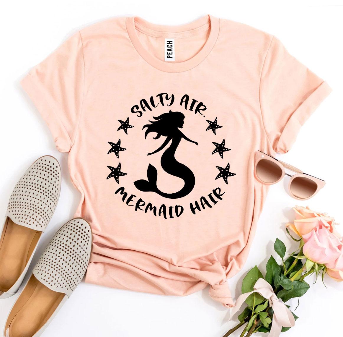 Salty Air Mermaid Hair T-shirt Agate