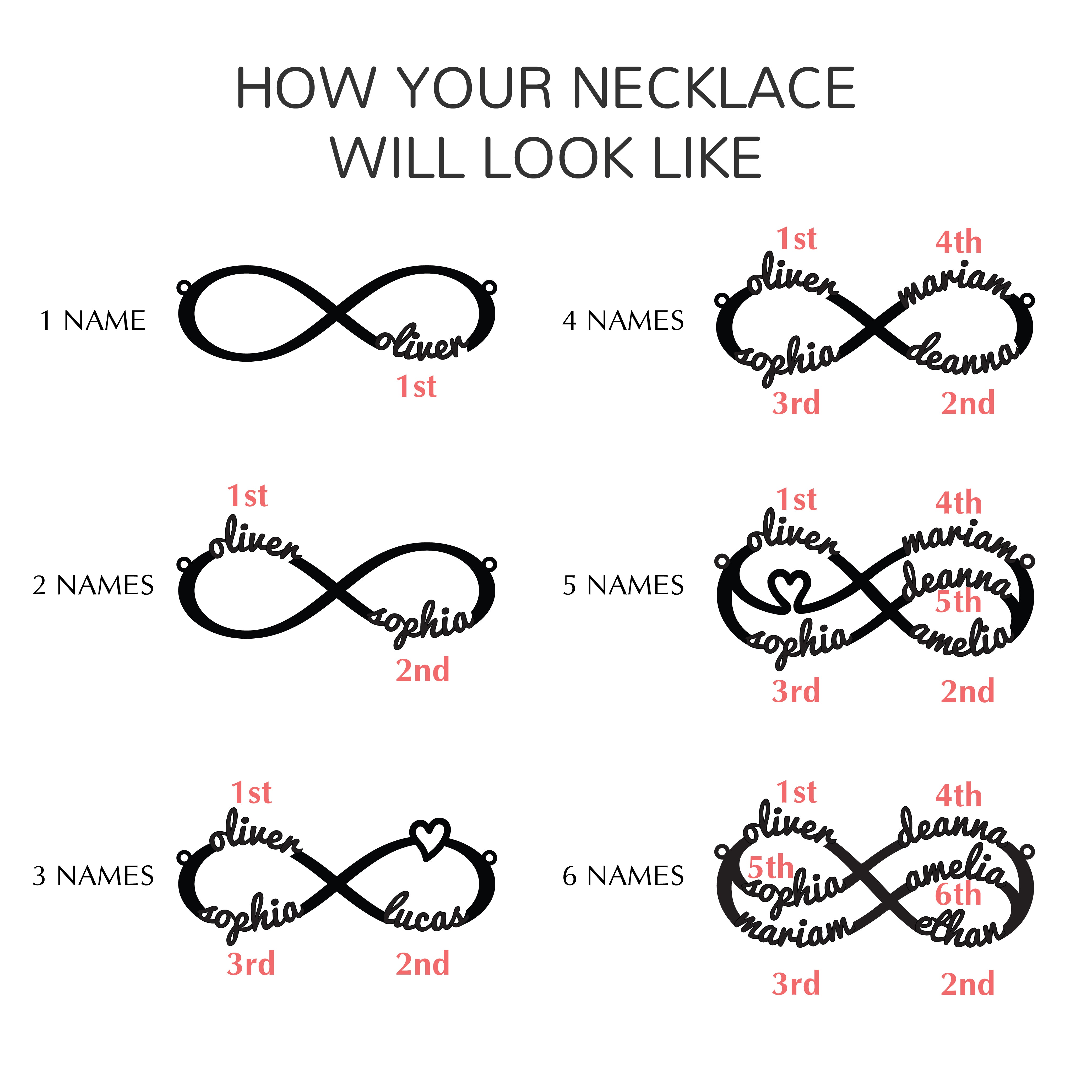 Mom Bracelet With Kids Names, Infinity Bracelet With Names,Mom Jewelry Green Millie