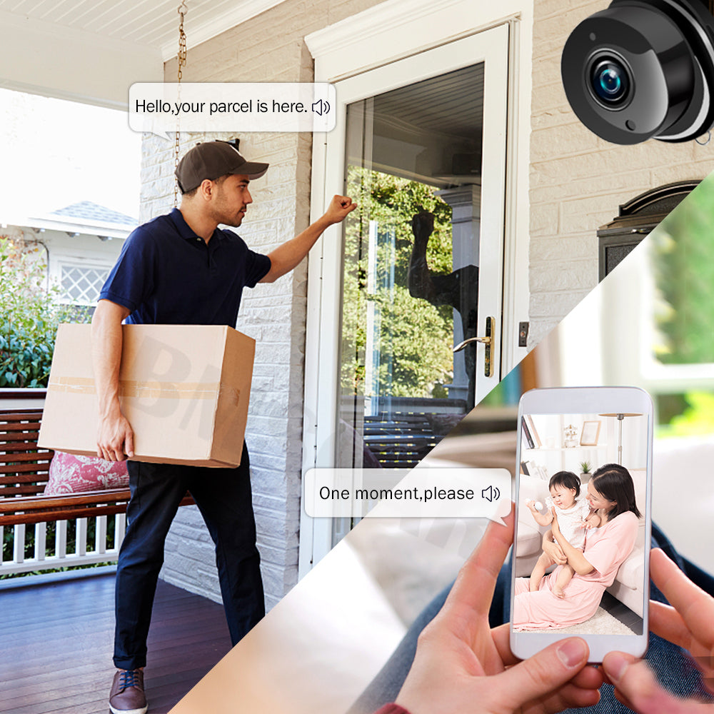 Mini WIFI Hidden Camera IP Camera HD 1080P Teal Simba