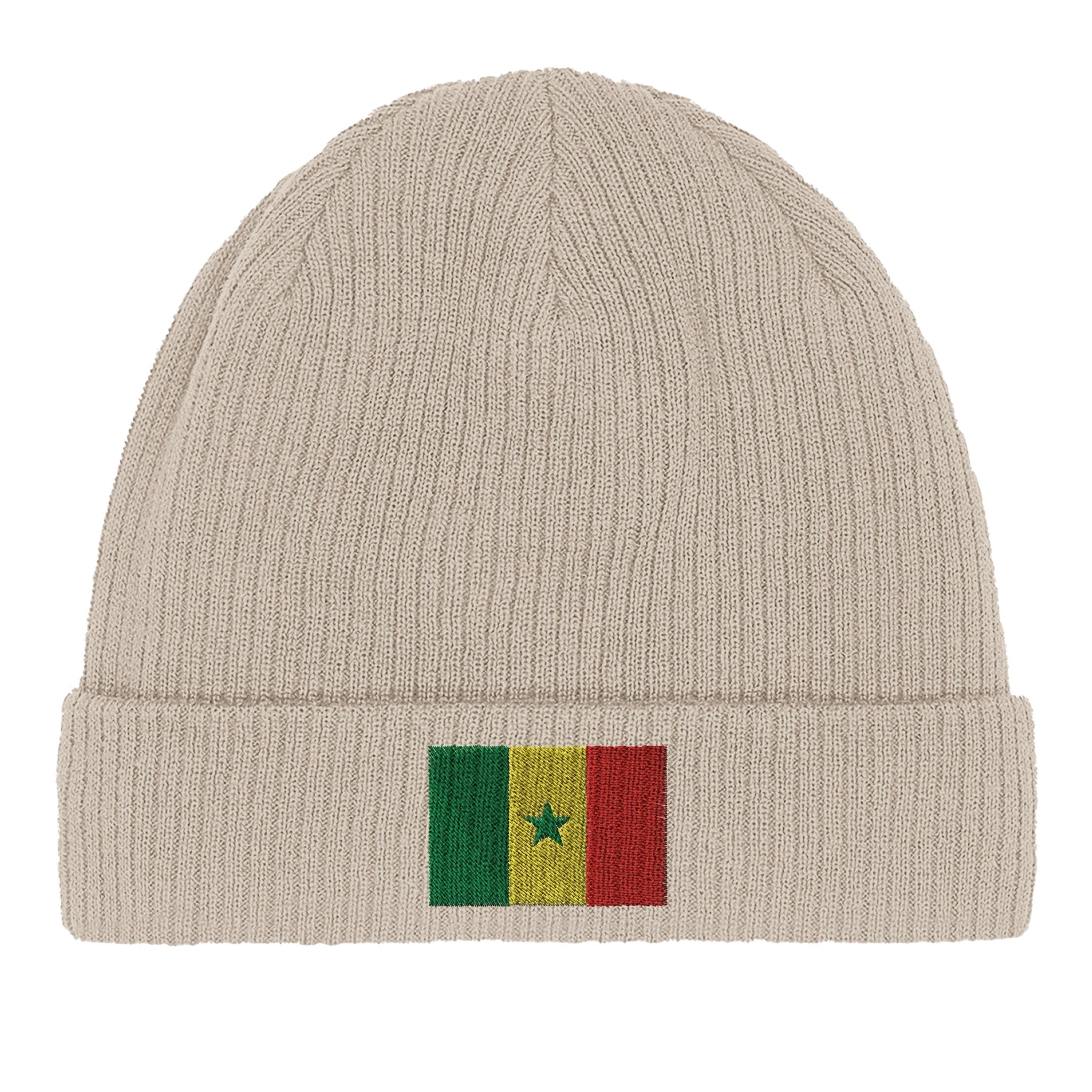 Bonnet en coton Drapeau du Sénégal Amethyst Clover