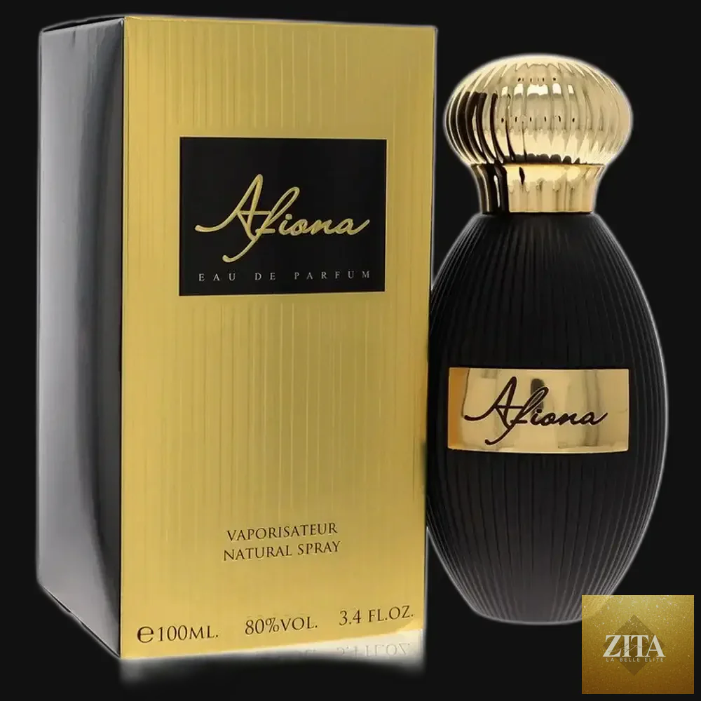 Dumont Afiona perfume for women by Dumont Paris, 3.4 oz Eau de Parfum spray, elegant glass bottle with floral design.