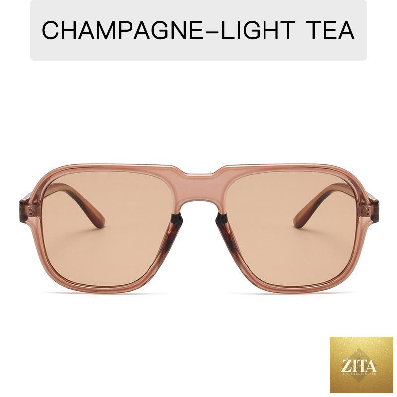 Vintage large rim sunglasses by FitiqueFit featuring bold frames, perfect for driving and fashion statements.