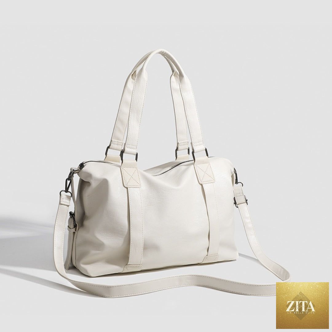 Women's casual tote bag by SHOMICOBOUTIQUE, small crossbody luggage bag with sturdy handles and spacious interior.