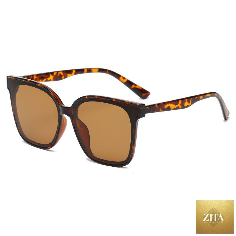 Retro INS Style sunglasses by FitiqueFit with simple, everyday fashion shades featuring classic frame design.