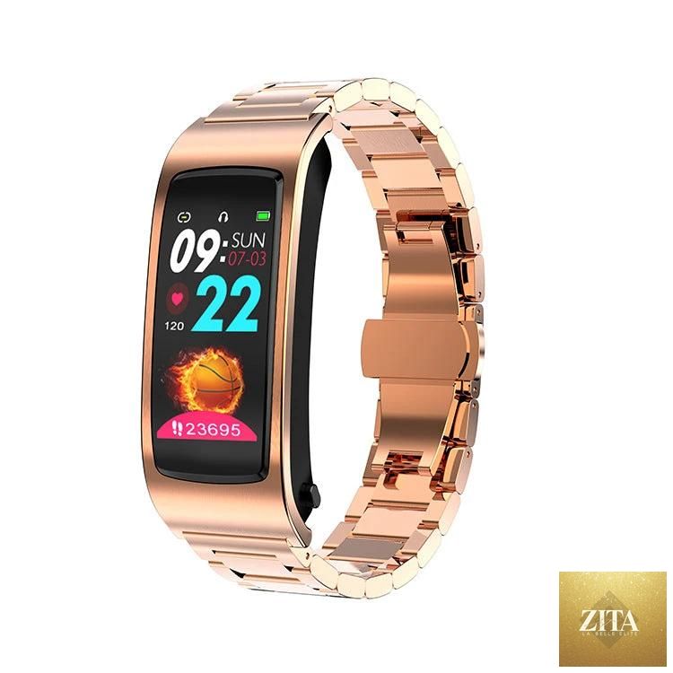 Vain Products men's smart watch with 114 screen information sync, call prompt, and sleek design for modern men.