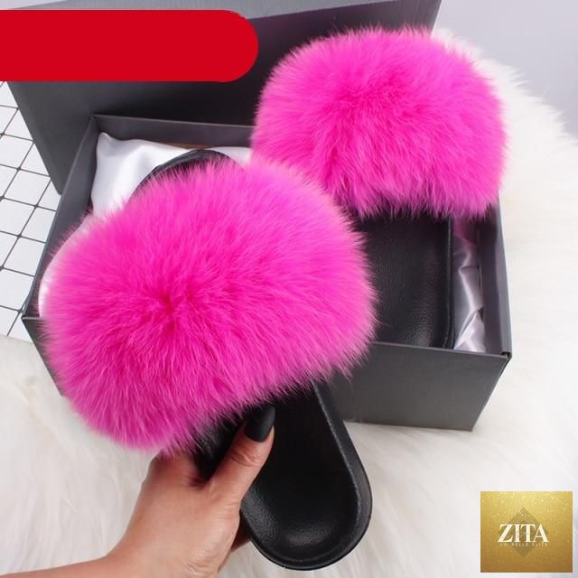 Stevvex furry open-toe indoor summer flat sandals with plush fur, fluffy slides, and slip-on design for women.