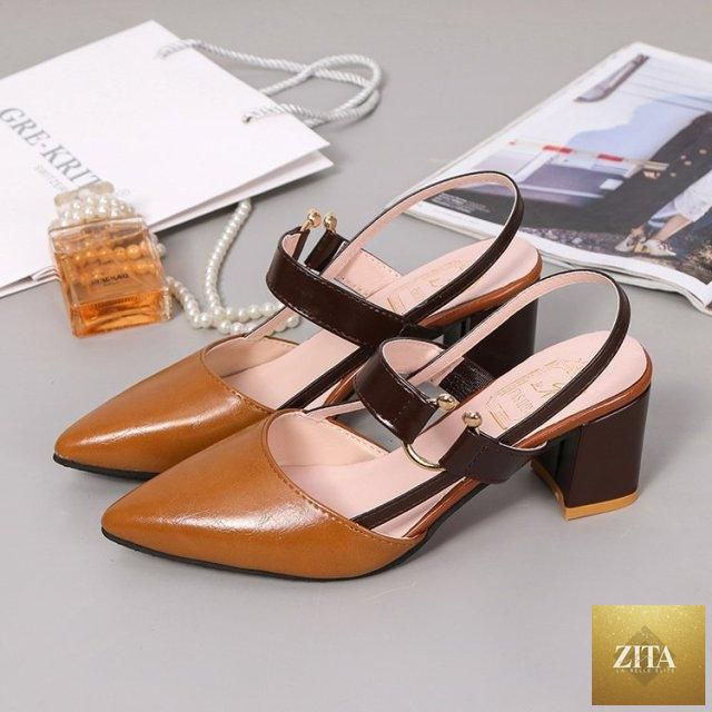 Stevvex women's summer office sandals featuring closed-toe, low heels, slip-on mules, and pointed, stylish flat shoes.