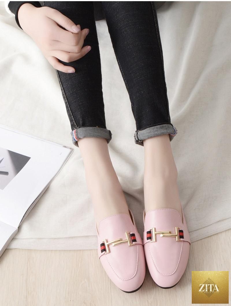 Stevvex women's outdoor platform slippers with square toe, slip-on design, comfortable flats, ideal for casual wear.