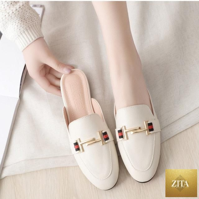 Stevvex women's outdoor platform slides with square toes, slip-on mules, and comfortable pointed toe loafers for women.