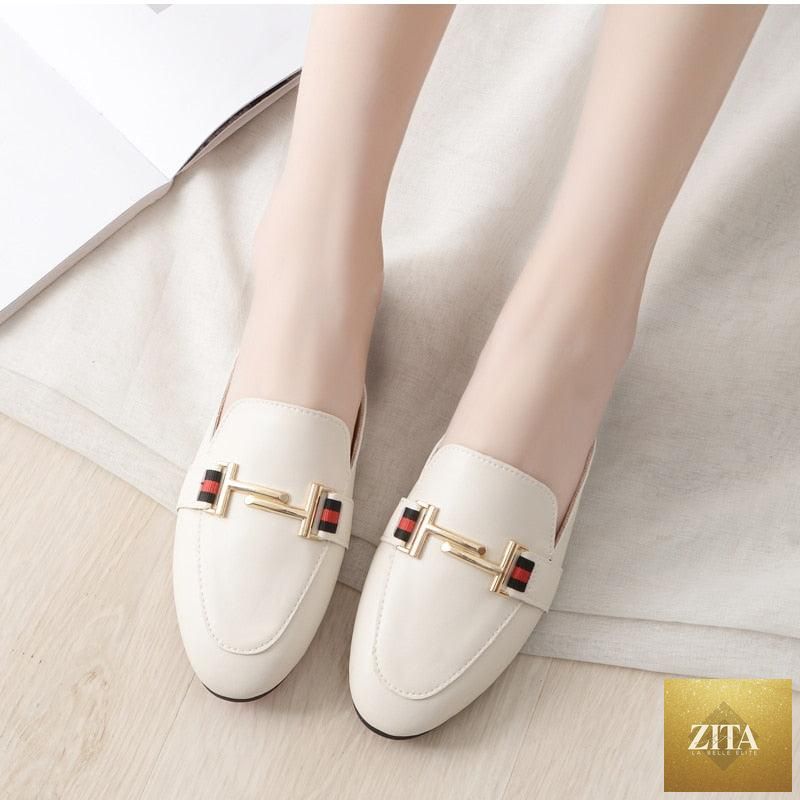 Stevvex women's outdoor platform slippers with square toe, slip-on mules, comfortable flats, ideal for casual wear.
