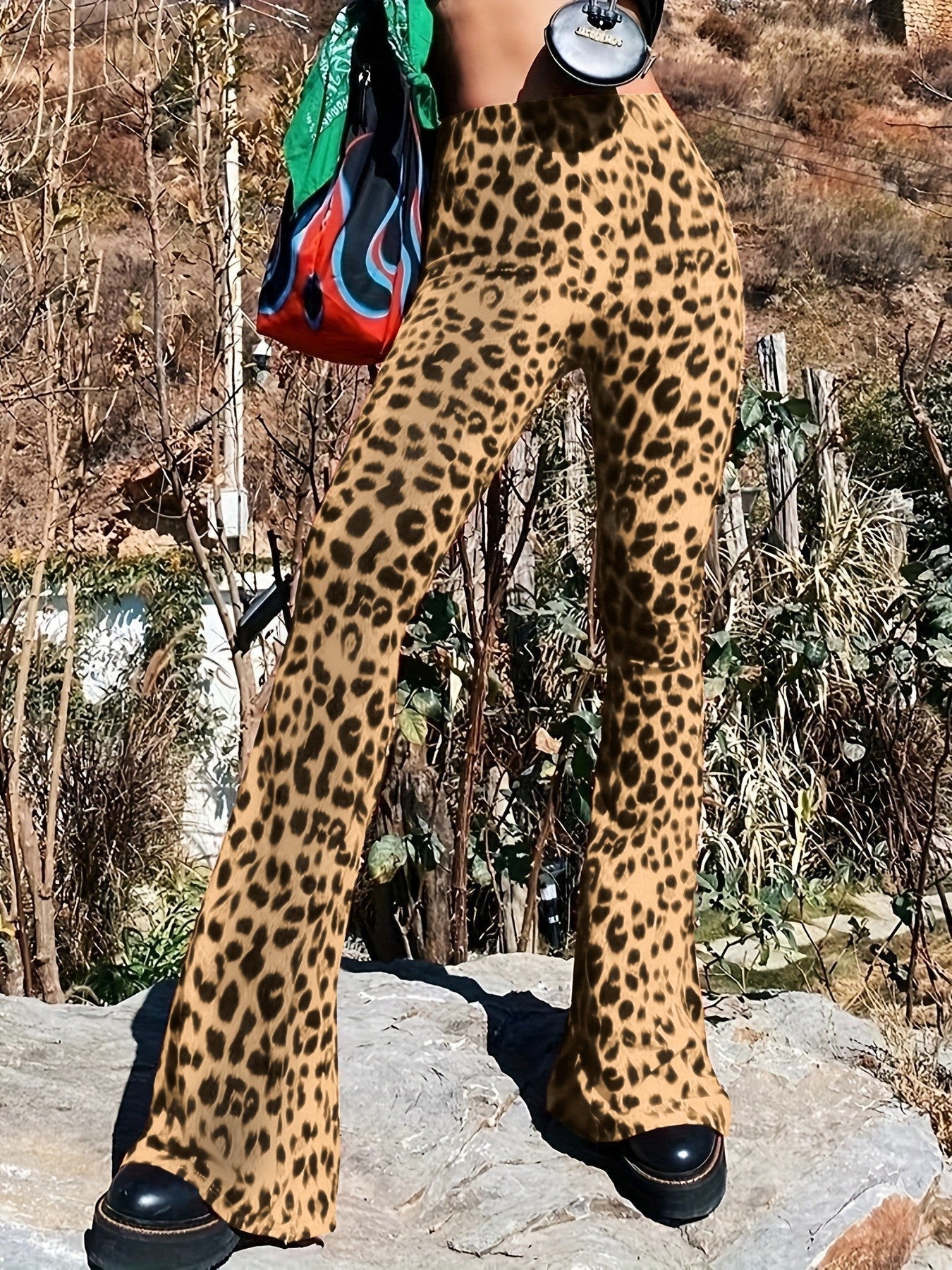 Women's printed sexy yoga pants with vibrant patterns, stretchy fabric, and a flattering fit for active or casual wear.