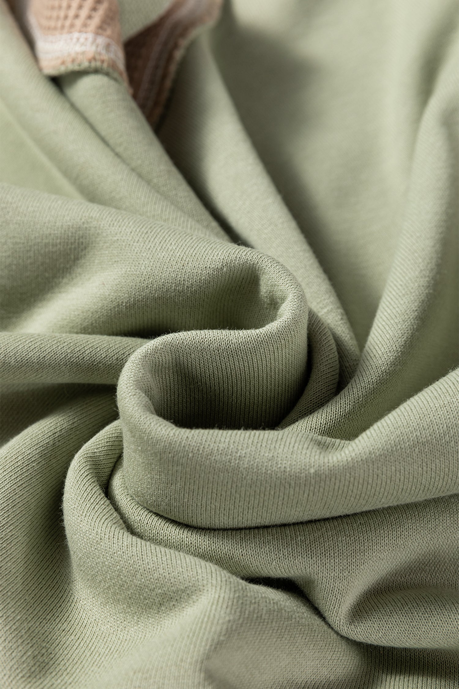 Colorblock Waffle Patchwork Oversize Sweatshirt Byzantium Bay