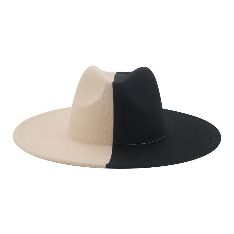 Fashionable Fedora Hats Women Wide Brim Dress Caps Women's Fedora Hats Elegant Wide Brim Fedora Hat Wedding Men Hat Warm Retro Style Belt 56-58cm
