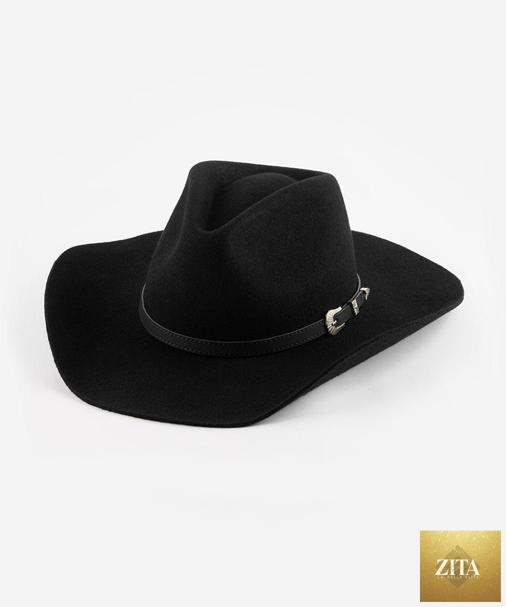 GIGI PIP Dean Rancher cowboy hat made of felt with a wide brim and classic Western style, perfect for outdoor wear.