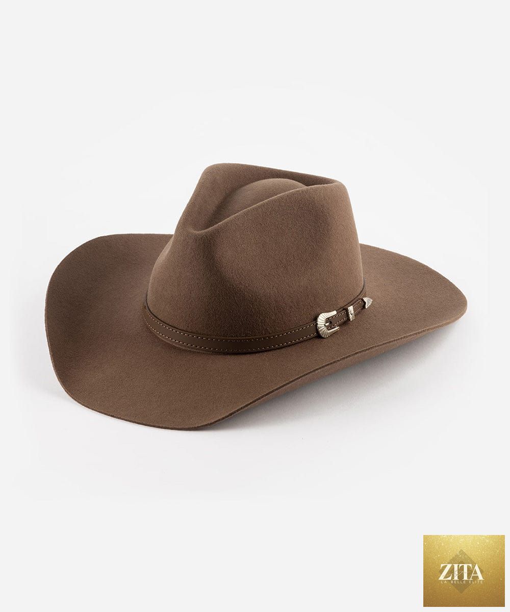 GIGI PIP Dean Rancher cowboy hat made of felt, featuring a wide brim and classic western style.