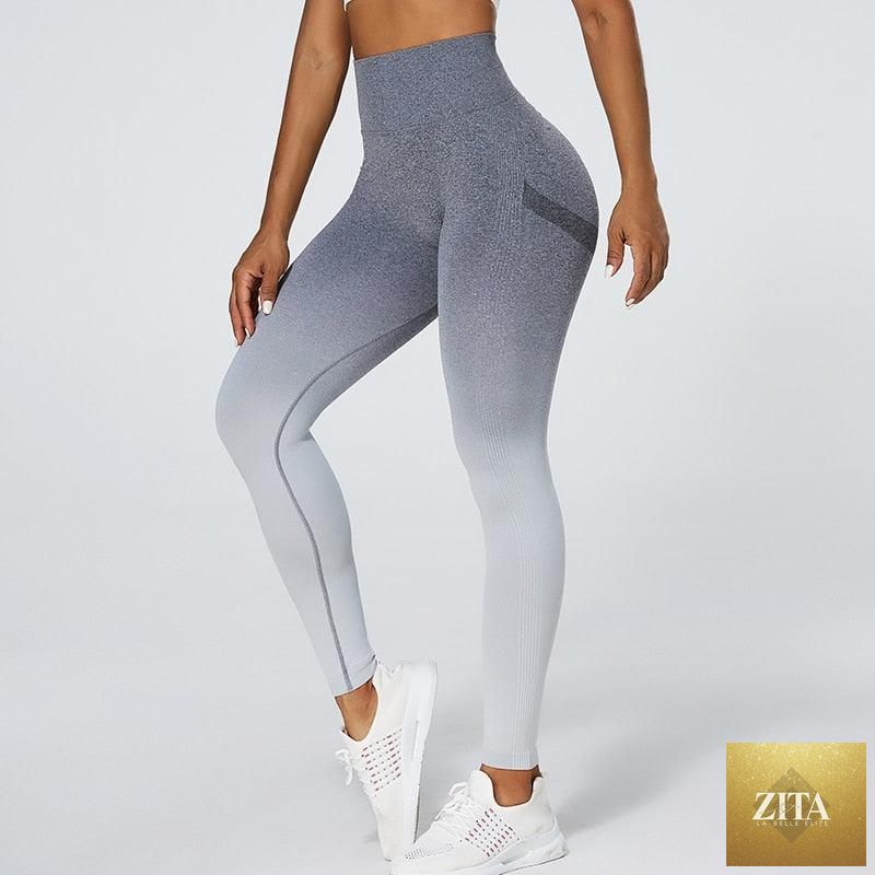 Stevvex women's gym leggings, high-waist stretch yoga pants with tummy control, ideal for workout, running, and fitness activities.