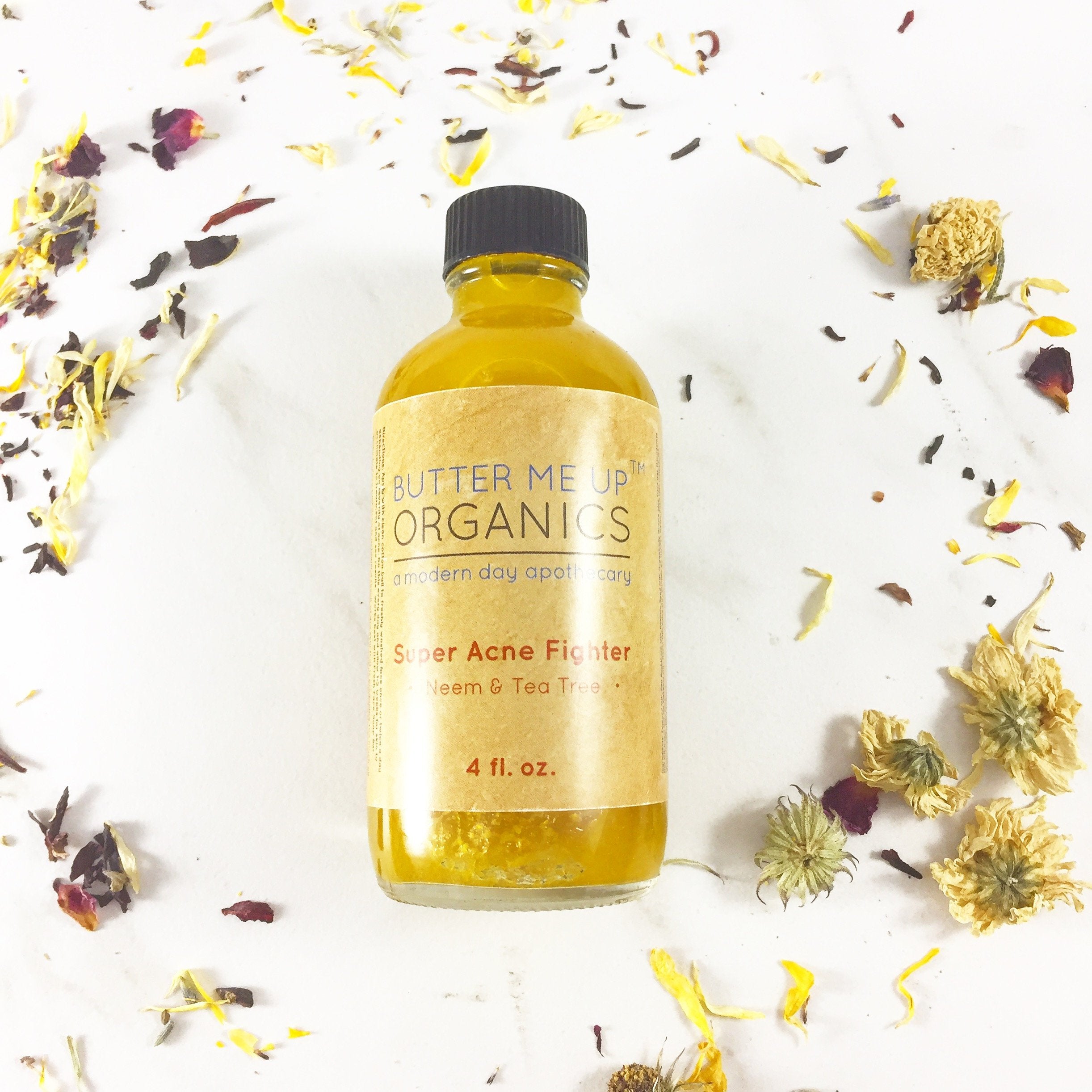 Super Acne Fighter / Organic Acne Treatment / Acne / Essential Oils / White Smokey