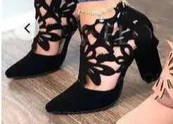 Thick-Heeled Women's High-Heeled Sandals