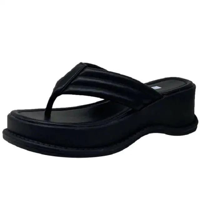 Elegant black women’s sandals with high heels from Stevvex, perfect for summer style and comfortable wear.
