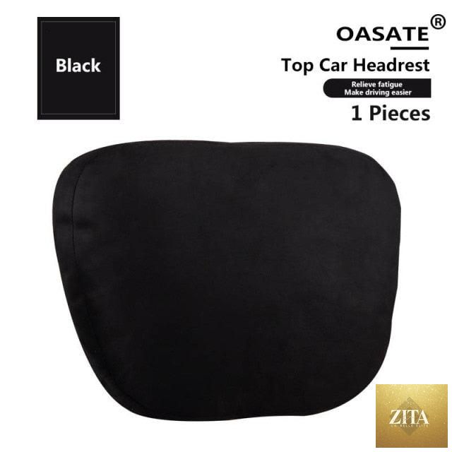 Stevvex luxury car neck pillow with adjustable support and soft cushioning for comfortable head and neck rest during travel.