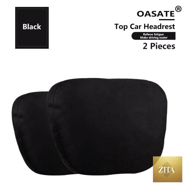 Stevvex luxury car neck pillow with adjustable support, soft cushion, and ergonomic headrest for comfortable driving and travel.