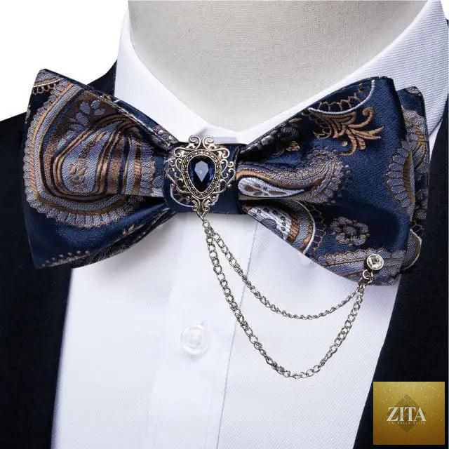 Luxury pink silk bow tie for men, elegant and solid, perfect for business or wedding occasions by Stevvex.