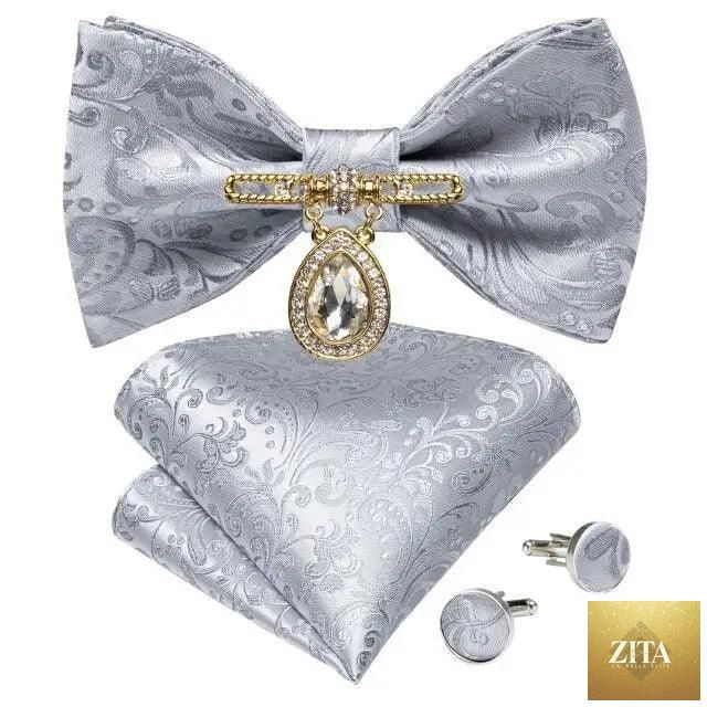 Luxury pink silk men's bow tie by Stevvex, elegant solid design for business, wedding, and formal occasions.