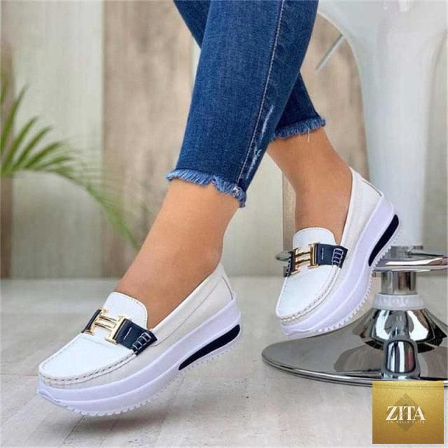 Stevvex women's white lace-up casual sneakers with elastic sides, comfortable flat espadrilles suitable for walking and everyday wear.