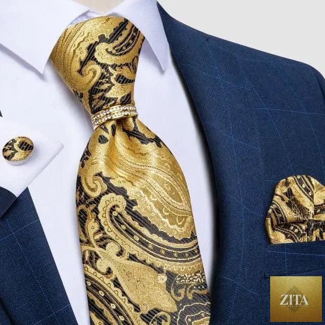 Luxury Stevvex men's wedding silk floral tie and cufflink set, high-quality solid color fashion necktie for formal occasions