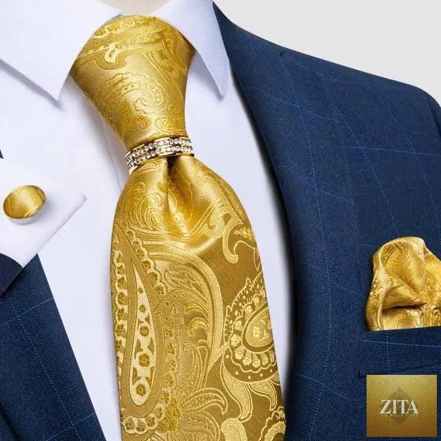 Luxury Stevvex men's wedding silk tie set featuring high-quality solid color floral silk necktie and matching cufflinks.
