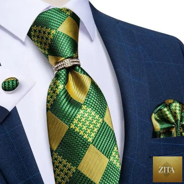 Luxury Stevvex men's wedding floral silk necktie set with cufflinks, high-quality solid color fashion tie for formal occasions