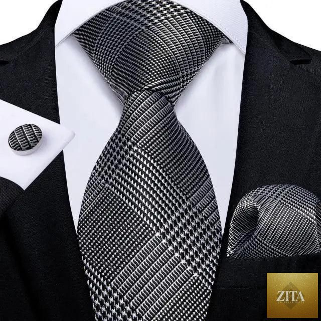 Luxury floral silk necktie, matching hanky, and cufflinks set for men by Stevvex, perfect for wedding or formal occasions.