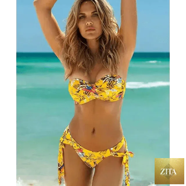 Pink solid color luxury women's bikini from Stevvex featuring a modern push-up swimwear design ideal for beachwear.