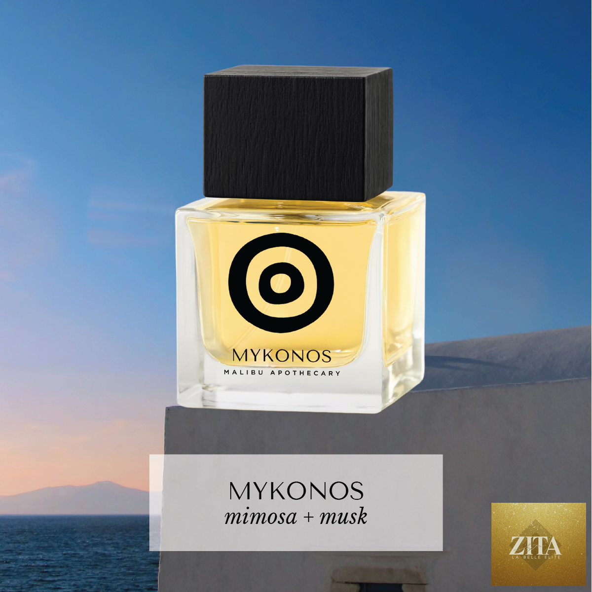 Malibu Apothecary 50mL roller parfum Eau de Parfum with scent card, featuring a floral and citrus fragrance.